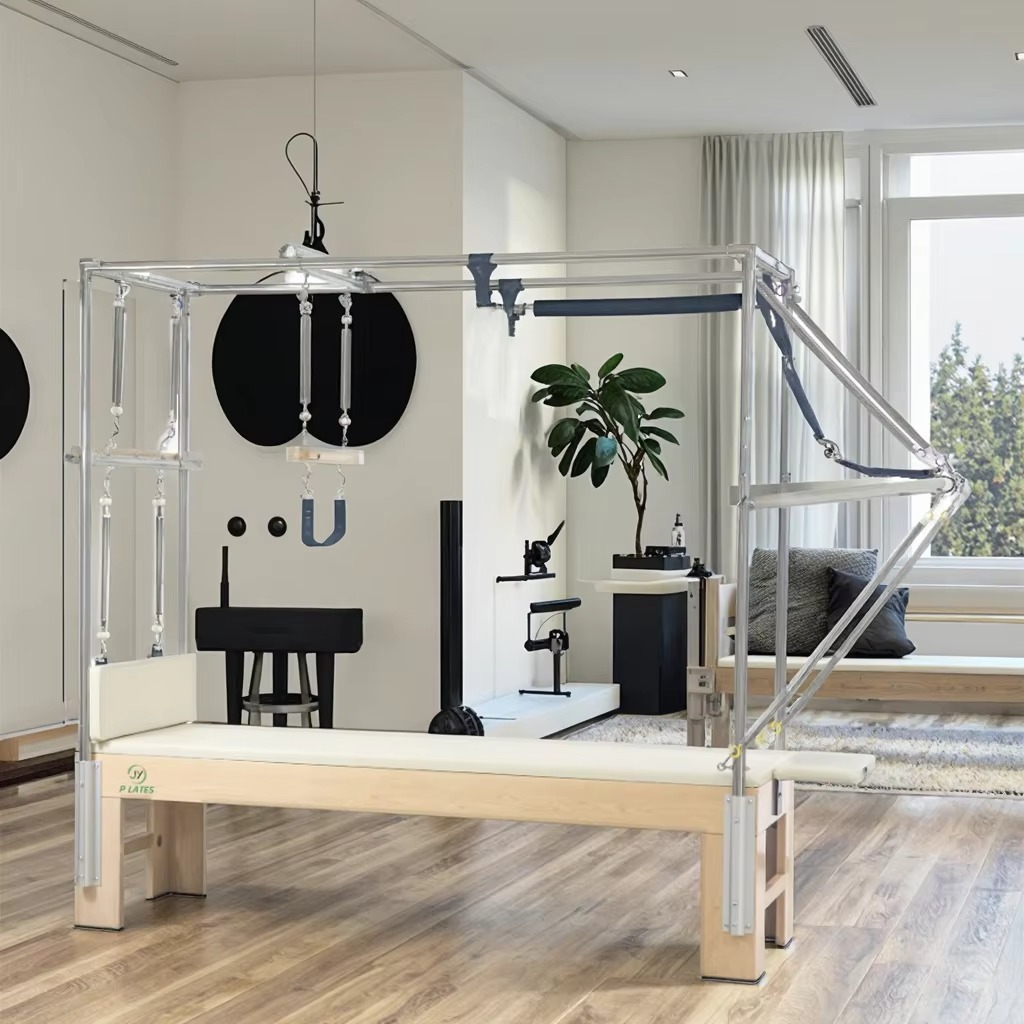 Health & Wellness Expo 2025 - Professional Commercial Durable Maple Pilates Reformer