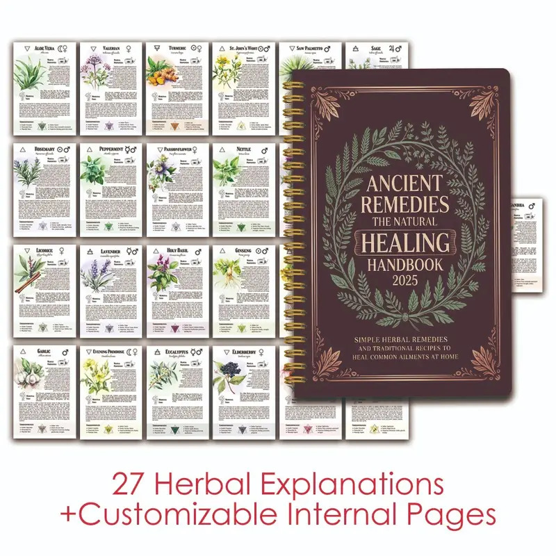 Health & Wellness Expo 2025 - Natural Remedies Handbook with Ancient Cures