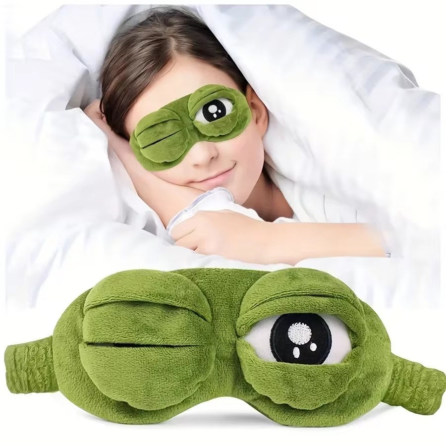 Sleep Eye Mask 3D - 3D Frog Sleep Eye Mask for