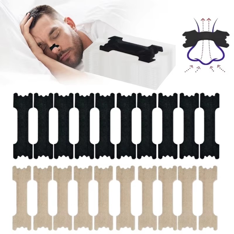 Health & Wellness Expo 2025 - 10-100pcs Anti-snoring Strips Easier to Breathe