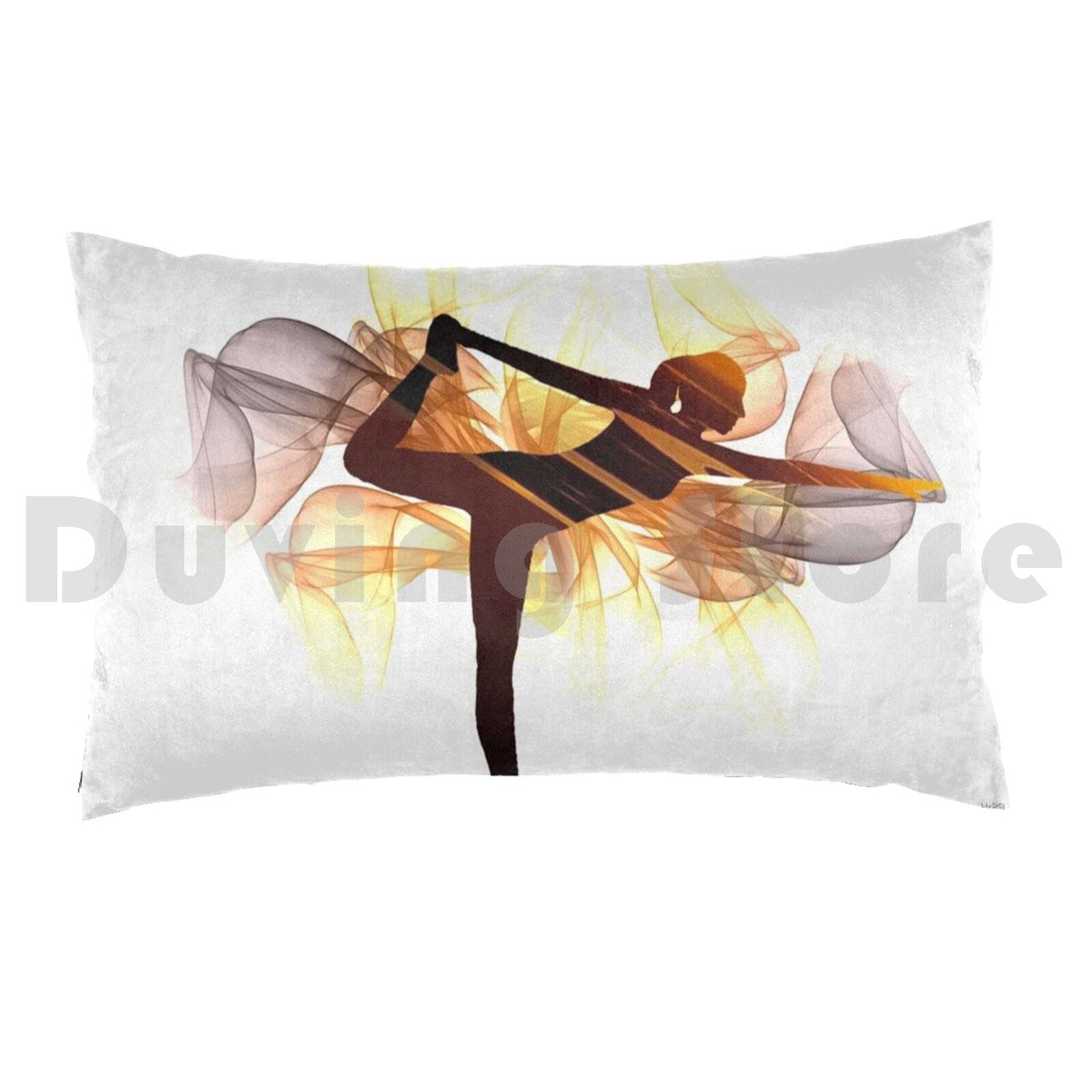 Yoga Poses Pillow Case Printed - Health Wellness Yoga review and price