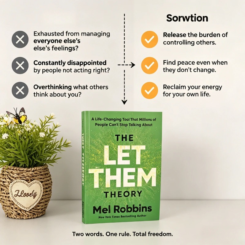 The Let Them Theory By Mel Rob - Health & Wellness Expo 2025 review and price