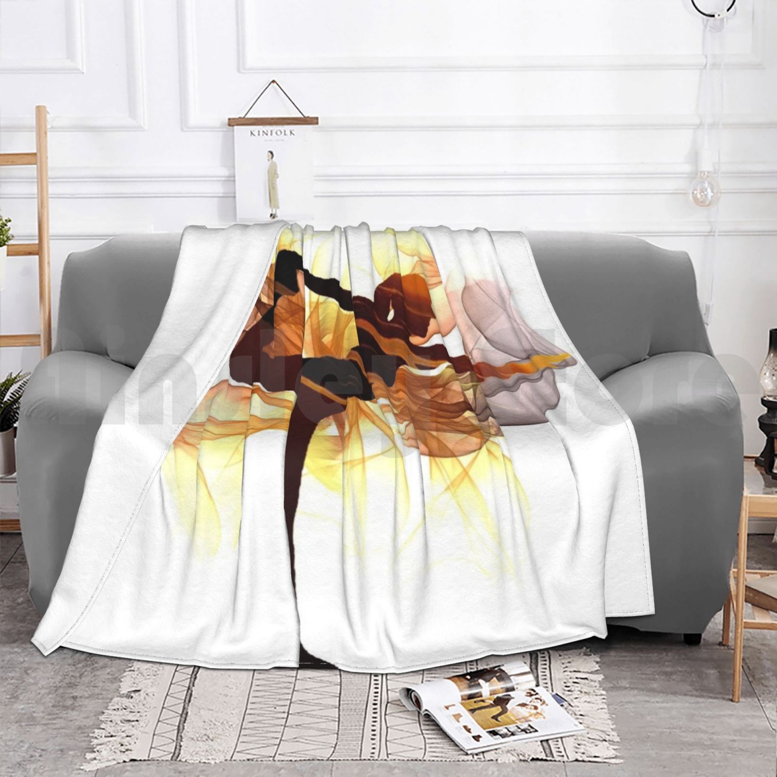 Yoga Poses Blanket For Sofa Be - Health Wellness Yoga review and price