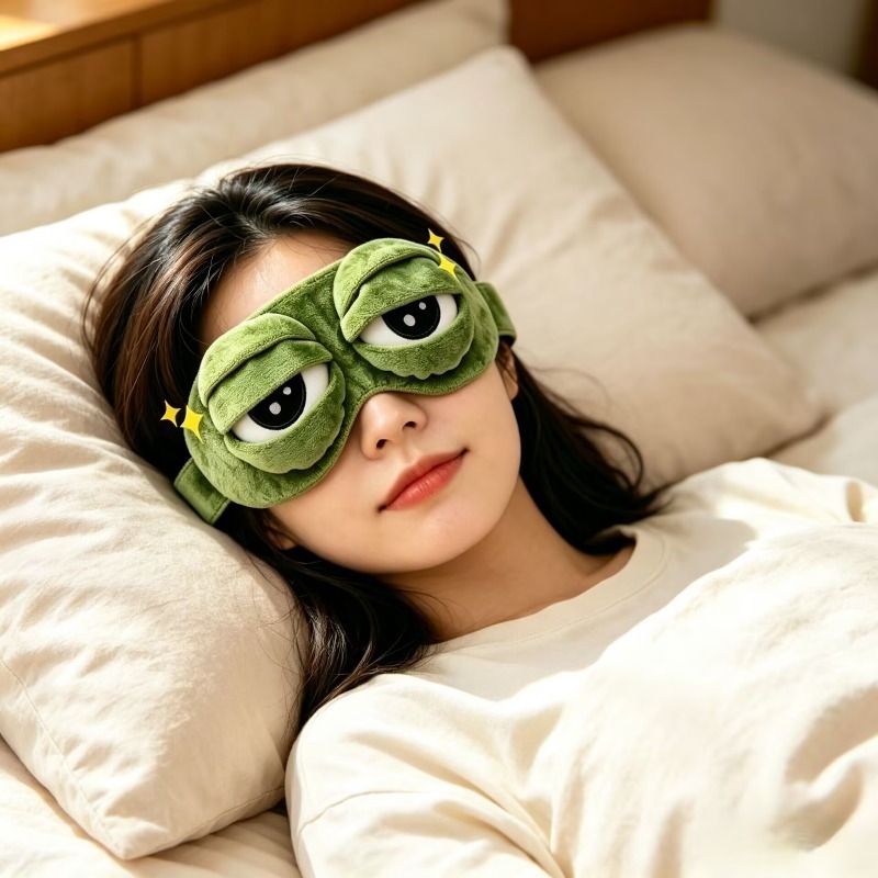 Funny 3D Frog Sleep Eye Mask S - Sleep Eye Mask 3D review and price