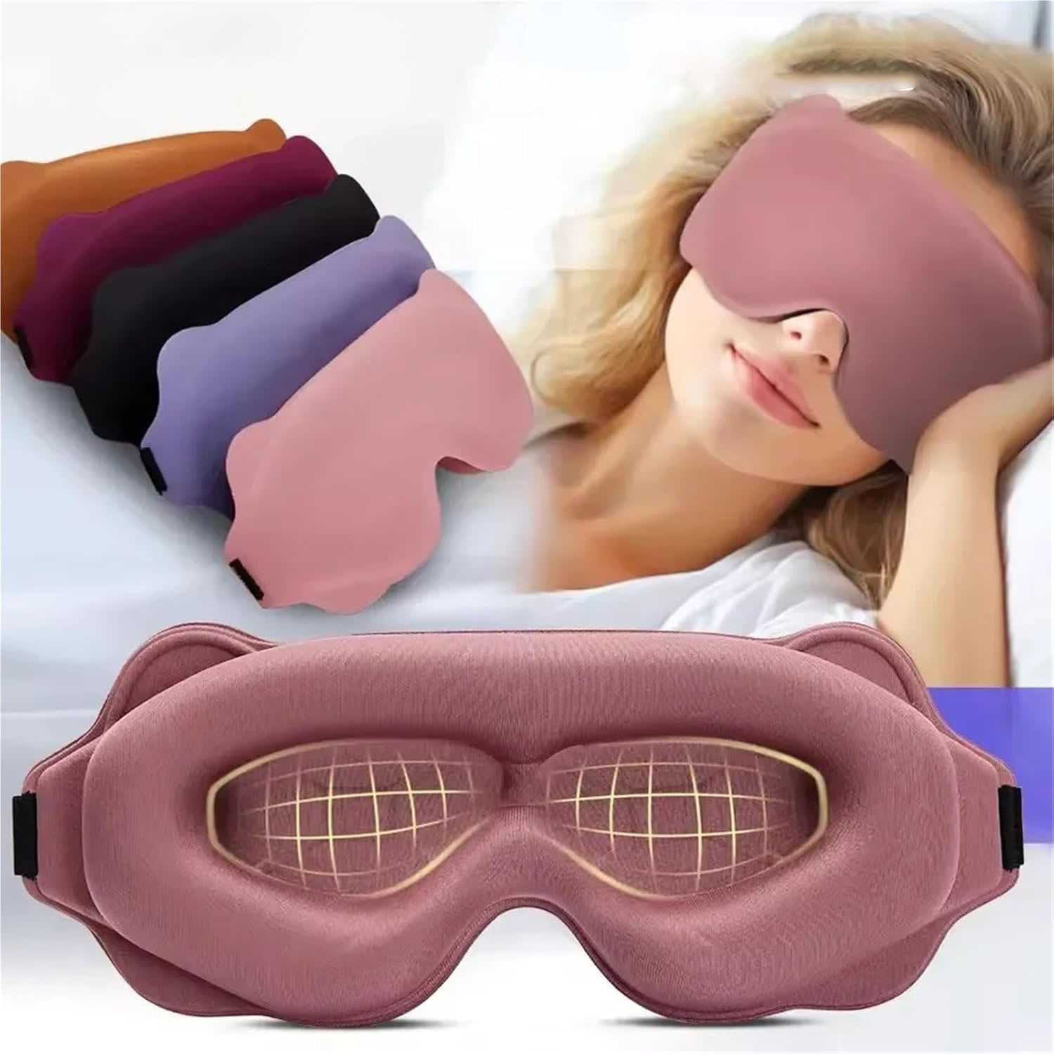 3D Sleeping Mask Block Out Lig - Sleep Eye Mask 3D review and price